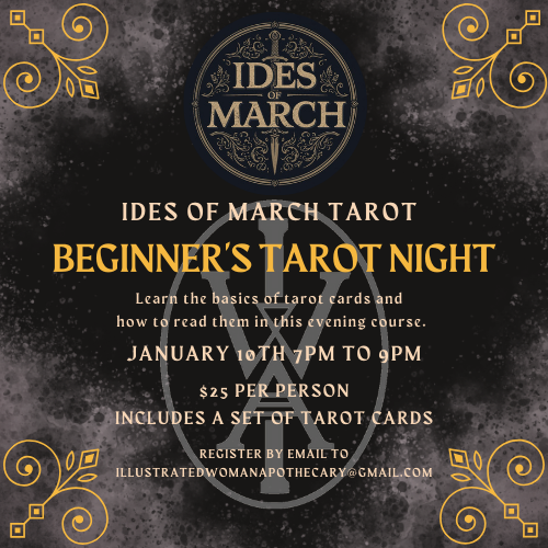 Blue+Beige+Modern+Occult+Tarot+Reading+Business+Halloween+Invitation+Logo